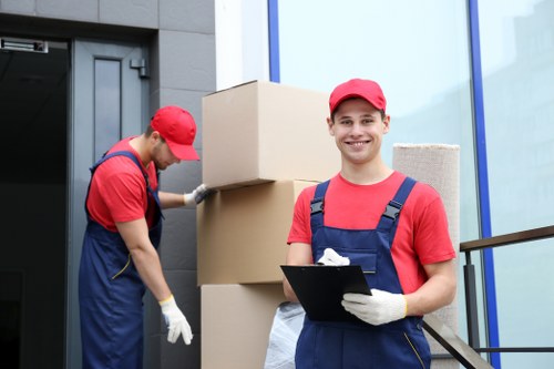 House movers planning a residential move in Westminster