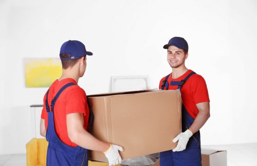Heavy furniture removal from a Westminster apartment building