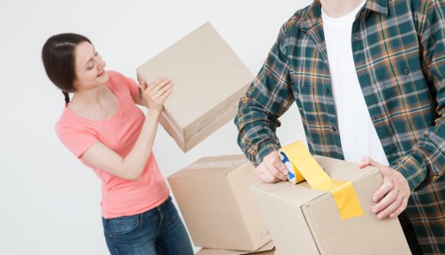 Image showing a responsible moving team representing Westminster Man And Van
