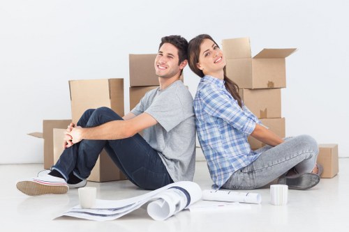 Westminster moving day with careful handling of furniture