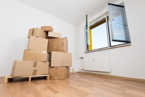 Local moving van service helping with flat and office relocations in Westminster