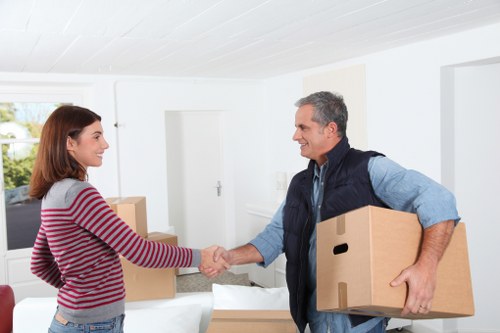 Office relocation planning in Westminster with packing and moving preparation
