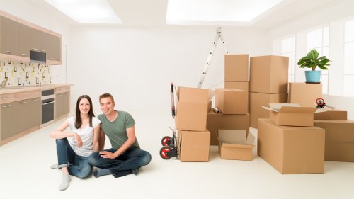 Packing and transporting office equipment during a Westminster relocation