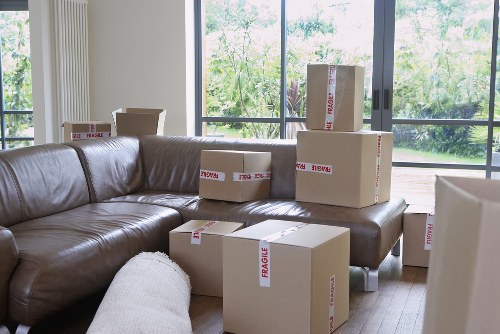 Local moving team handling access challenges in Westminster